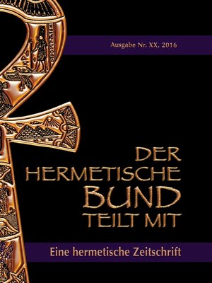 cover image of Der hermetische Bund teilt mit -